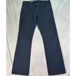 Adriano‎ Goldschmied Pants Men's 32X34 The Protege Straight Leg Navy Blue